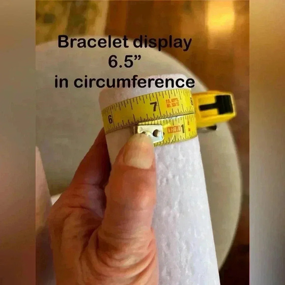 NWT, turquoise, brown, and cream stretchy bracelet with tags, see pics - Picture 5 of 5